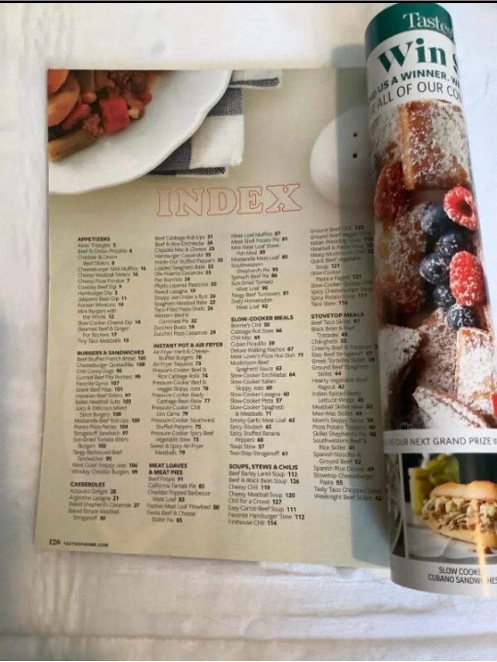 Taste of Home Casseroles, Slow Cooker & Soups